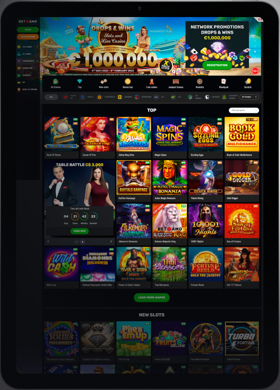 Betamo Live casino